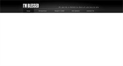 Desktop Screenshot of imblessedtshirt.com